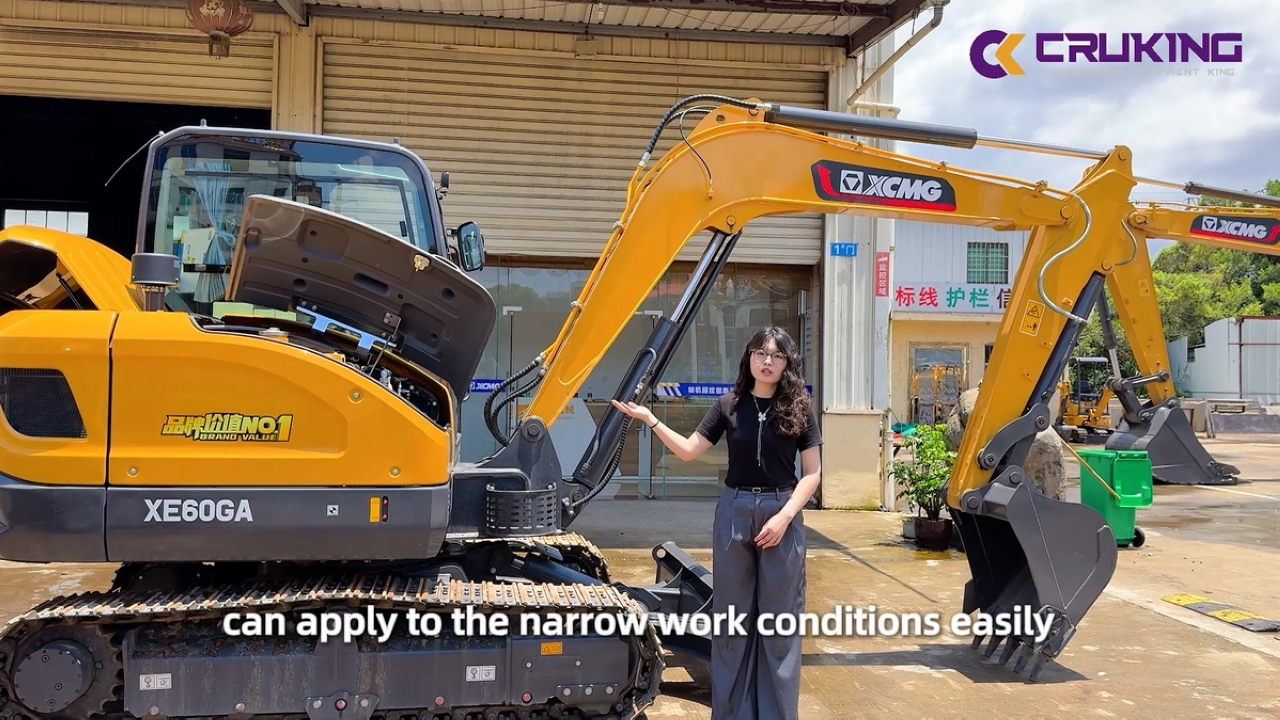 XCMG XE60GA Excavator: Strength and Wisdom Go Hand in Hand