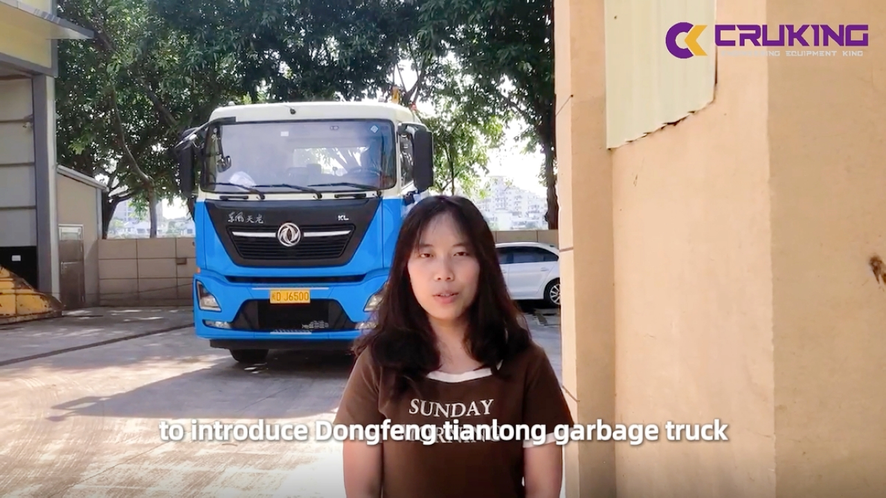 More Efficient Cleaning: DONGFENG Garbage Truck