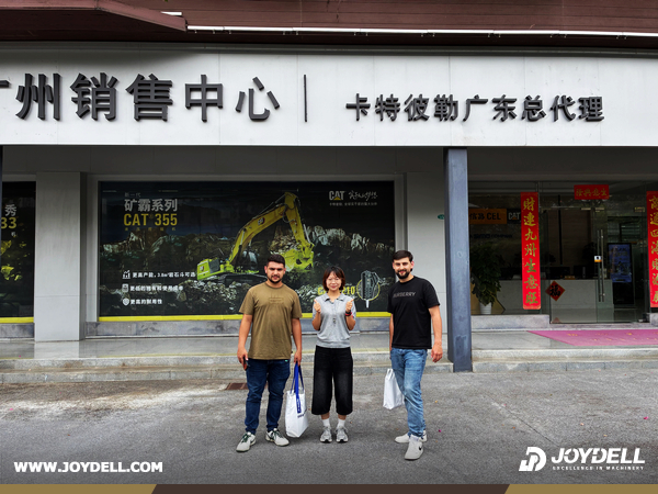 Colombia Clients Visited JOYDELL Office & CATERPILLAR Factory