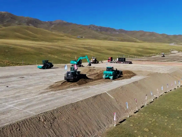 SHANTUI New Energy Equipment in Bayinbuluk
