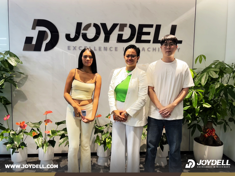 French Polynesia Clients Visited JOYDELL Office & CATERPILLAR Factory