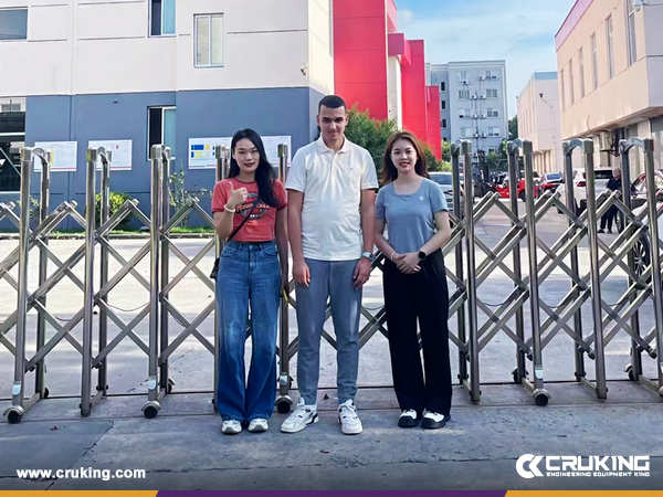 Algeria Customer Visited CRUKING Shanghai Head Office