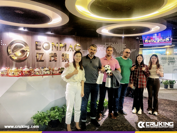 Bulgaria Customers Visited CRUKING Shanghai Head Office