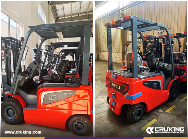 Algeria - 2 Units HELI CPD15-A5H4-M Forklift & 1 Unit XCMG XC7-SR07 Skid Steer Loader