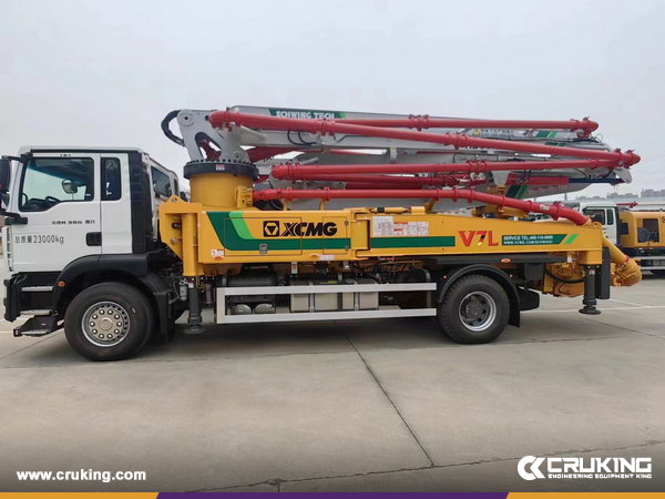 Mexico - 2 Units XCMG HB37V Concrete Pump Truck