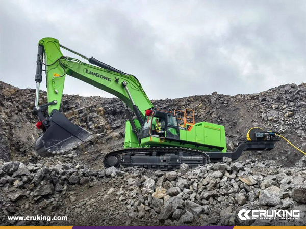 LIUGONG's Largest Electric Excavator 995FE Debut