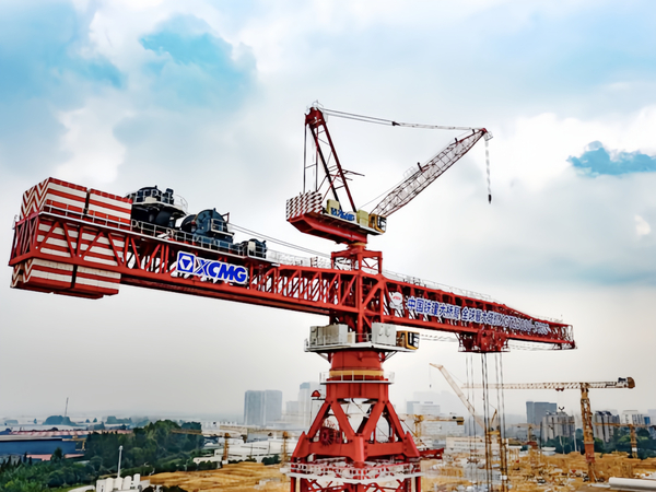 XCMG's World's Largest Tower Crane Was Delivered Smoothly