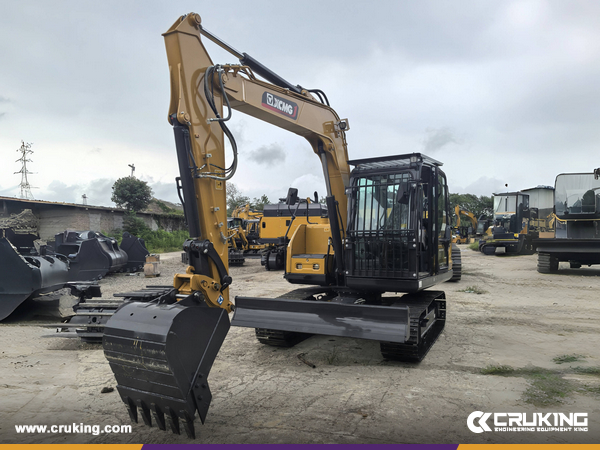 Cote d'Ivoire - 1 Unit XCMG XE85GF Excavator and XCMG LW300KN Wheel Loader