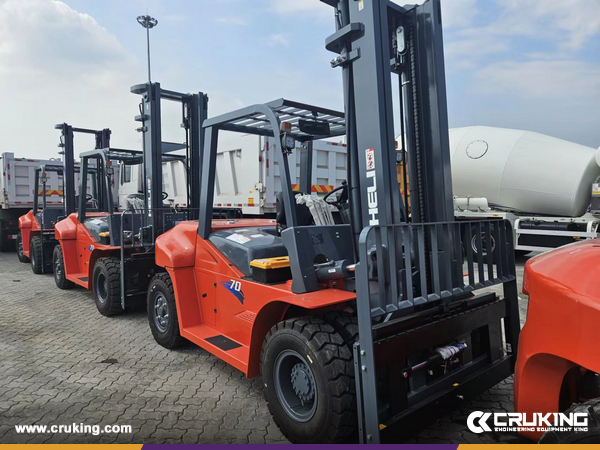 Algeria - 4 Unit HELI CPCD70-W2K2 Forklift