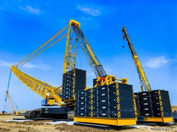 XCMG XLC18000M Crawler Crane: 30-minute Lifting Miracle